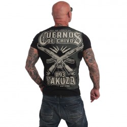 Tričko Yakuza Cuernos De Chivo Skull