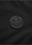  Bunda PitBull West Coast v černé provedení s dvěmi šedými liniemi které vedou po celém obvodu hrudníku a rukávů. Silikonové logo PitBull West Coast na hrudi. 