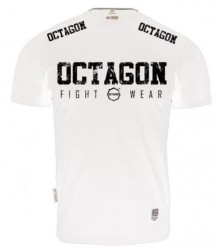 Tričko Octagon Fight Wear III White