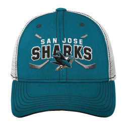 Dětská Kšiltovka San Jose Sharks Core Lockup Trucker