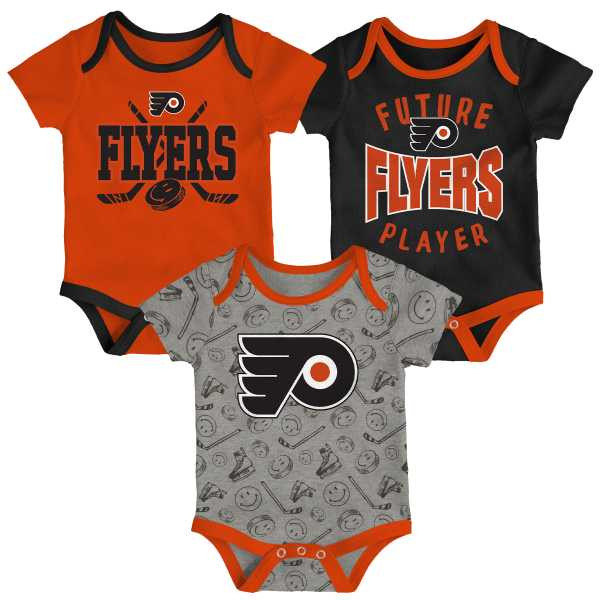 Bodýčko Philadelphia Flyers 3PK Baby Set