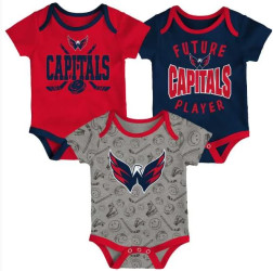 Bodýčko Washington Capitals 3PK Baby Set