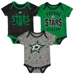 Bodýčko Dallas Stars 3PK Baby Set