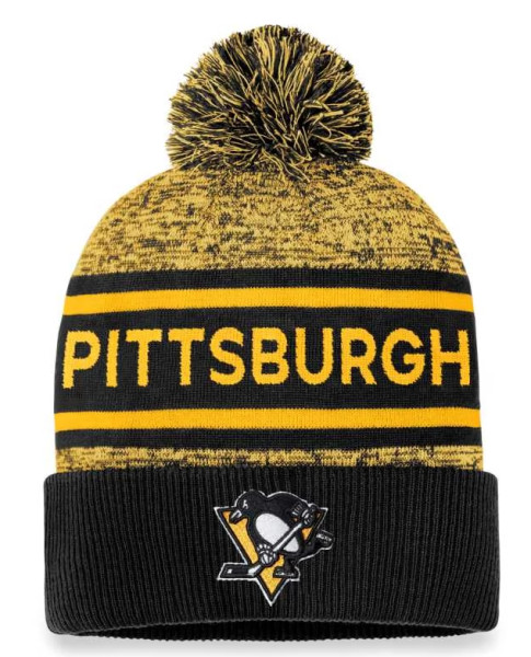 Kulich Pittsburgh Penguins 23 Authentic Pro Rink Heathered Cuffed Pom