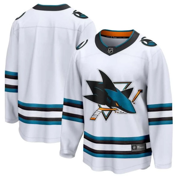 Dres San Jose Sharks Breakaway Bílý