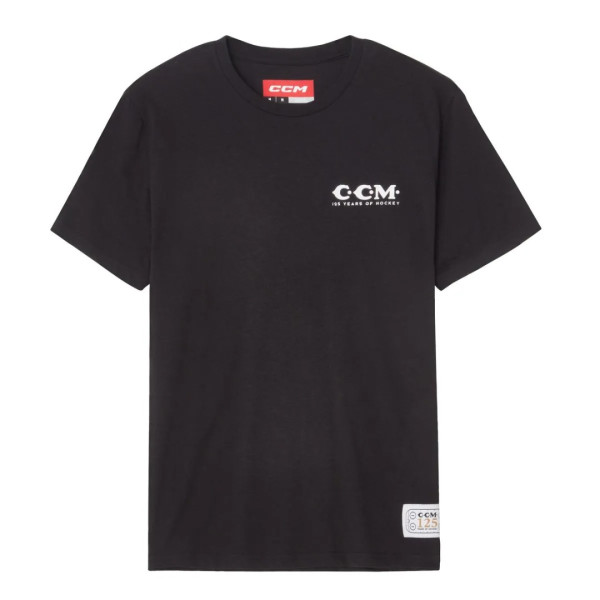 Hokejové Tričko CCM 125 Years Anniv. Logos Black